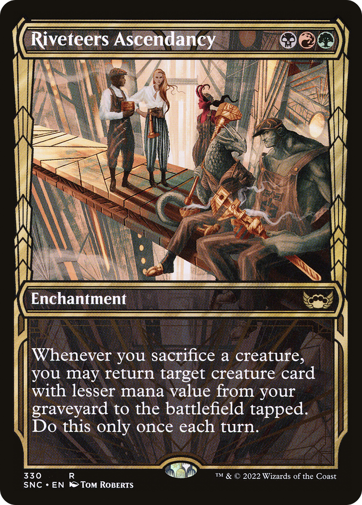 Riveteers Ascendancy (SNC-330) - Streets of New Capenna: (Showcase) [Rare]