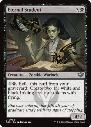 Eternal Student (SOS-082) - Secrets of Strixhaven [Uncommon]