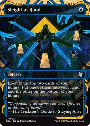 Sleight of Hand (SOA-022) - Secrets of Strixhaven: Mystical Archive Foil [Uncommon]