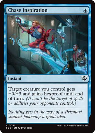 Chase Inspiration (SOS-041) - Secrets of Strixhaven [Common]