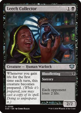 Leech Collector (SOS-088) - Secrets of Strixhaven [Uncommon]