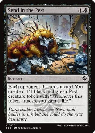 Send in the Pest (SOS-100) - Secrets of Strixhaven [Common]