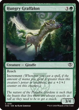 Hungry Graffalon (SOS-151) - Secrets of Strixhaven Foil [Common]