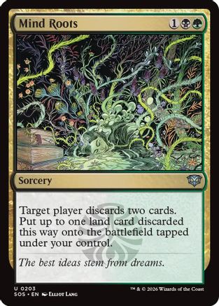 Mind Roots (SOS-203) - Secrets of Strixhaven [Uncommon]