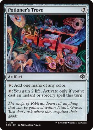 Potioner's Trove (SOS-251) - Secrets of Strixhaven [Common]