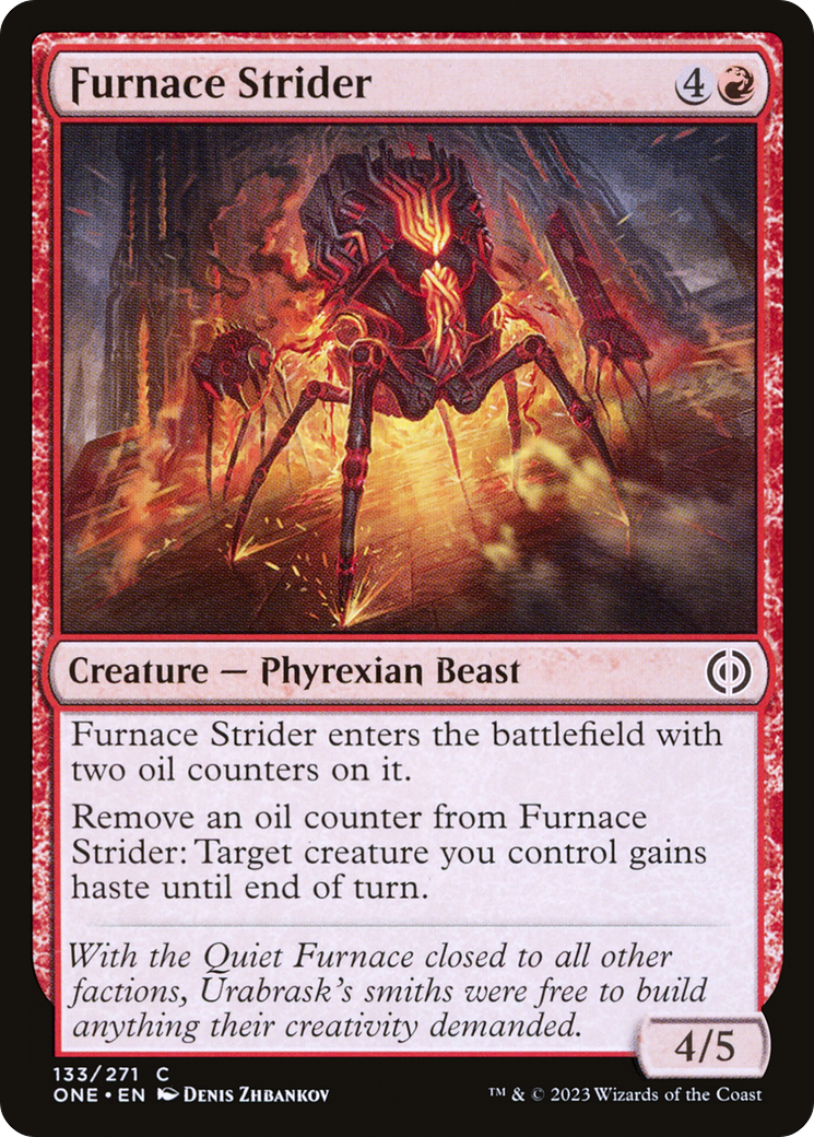 Furnace Strider (ONE-133) - Phyrexia: All Will Be One [Common]