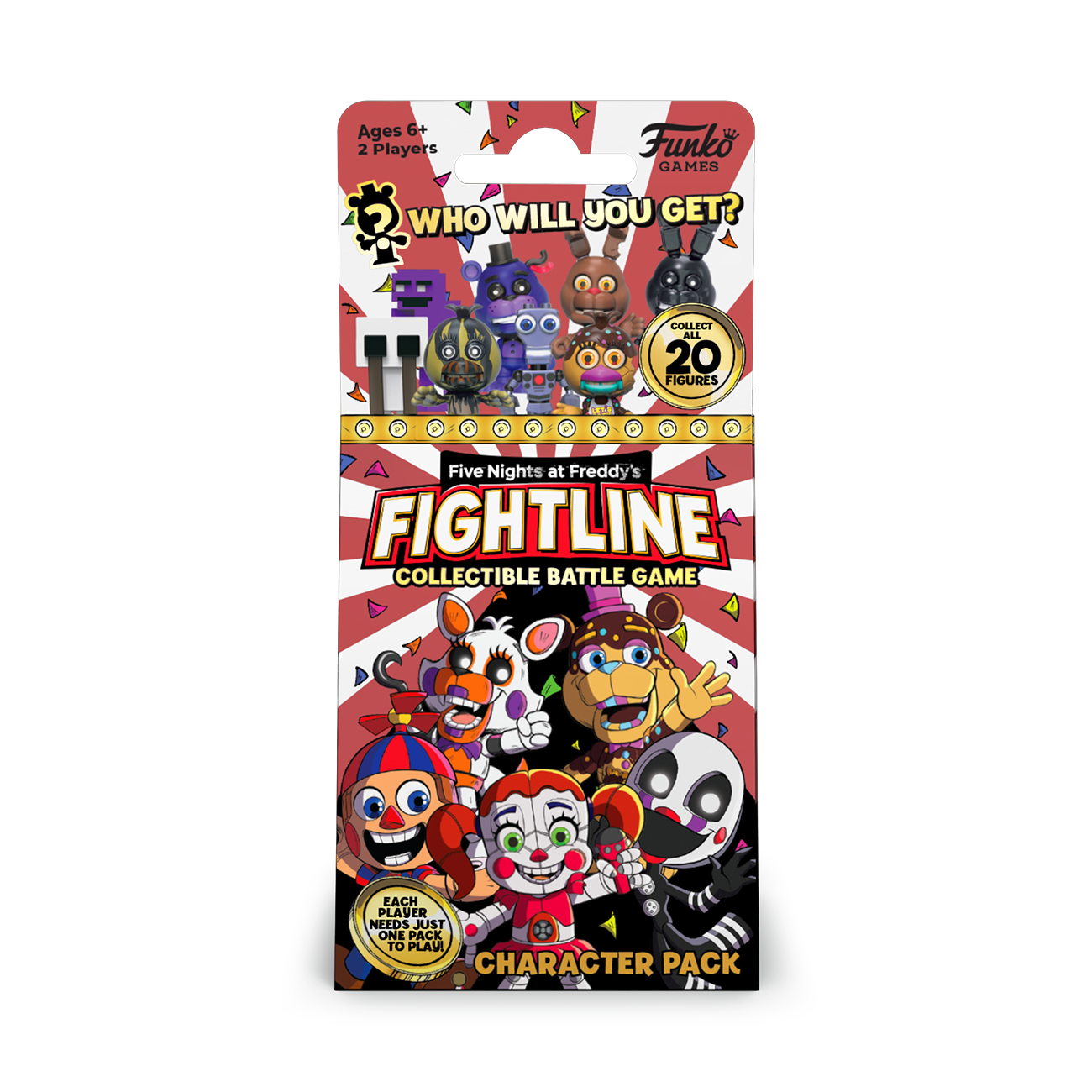 Five Nights at Freddy’s - FrightLine Character Pack *PRE-ORDER*