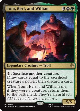 Tom, Bert, and William (HOB-169) - The Hobbit [Rare]