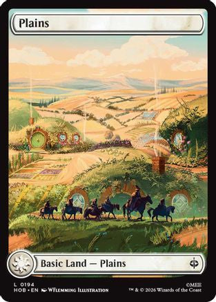 Plains (0194) (HOB-194) - The Hobbit Foil [Land]