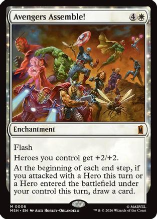 Avengers Assemble! (MSH-006) - Marvel Super Heroes [Mythic]