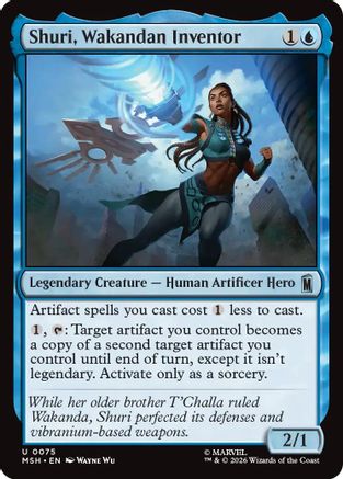 Shuri, Wakandan Inventor (MSH-075) - Marvel Super Heroes [Uncommon]