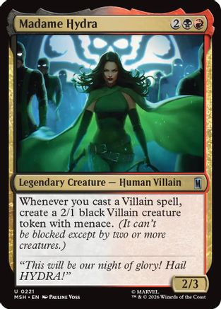 Madame Hydra (MSH-221) - Marvel Super Heroes [Uncommon]