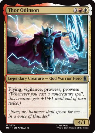 Thor Odinson (MSH-234) - Marvel Super Heroes [Uncommon]