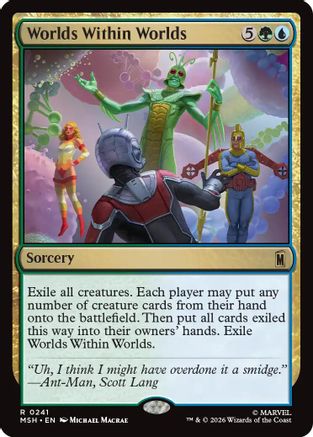 Worlds Within Worlds (MSH-241) - Marvel Super Heroes [Rare]