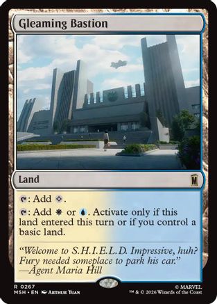 Gleaming Bastion (MSH-267) - Marvel Super Heroes Foil [Rare]