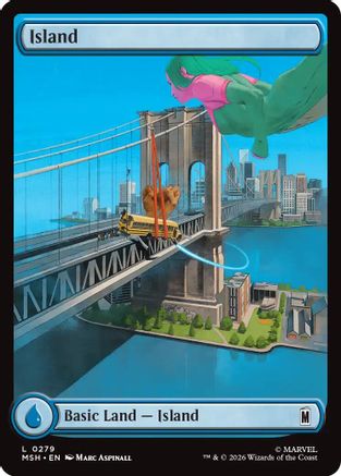 Island (0279) (MSH-279) - Marvel Super Heroes [Land]