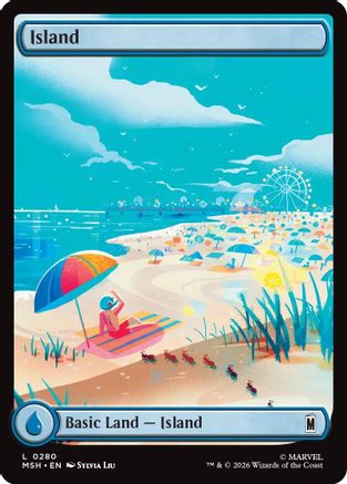 Island (0280) (MSH-280) - Marvel Super Heroes [Land]