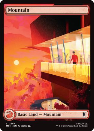 Mountain (0284) (MSH-284) - Marvel Super Heroes [Land]
