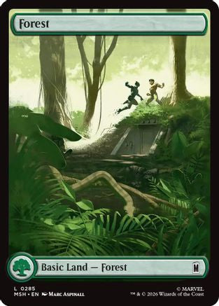 Forest (0285) (MSH-285) - Marvel Super Heroes [Land]