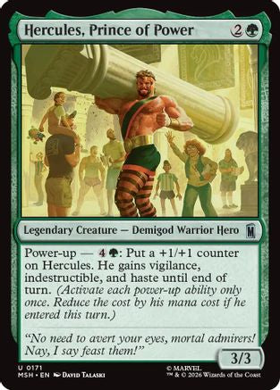 Hercules, Prince of Power (MSH-171) - Marvel Super Heroes [Uncommon]