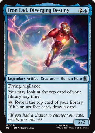 Iron Lad, Diverging Destiny (MSH-059) - Marvel Super Heroes [Uncommon]