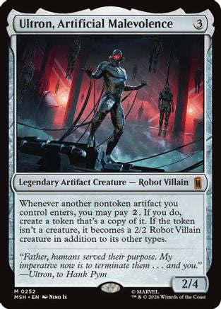 Ultron, Artificial Malevolence (MSH-252) - Marvel Super Heroes [Mythic]
