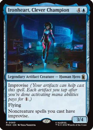 Ironheart, Clever Champion (MSH-060) - Marvel Super Heroes [Rare]