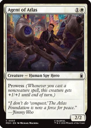 Agent of Atlas (MSH-003) - Marvel Super Heroes Foil [Common]