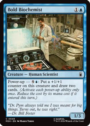 Bold Biochemist (MSH-048) - Marvel Super Heroes [Common]