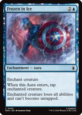 Frozen in Ice (MSH-054) - Marvel Super Heroes [Common]