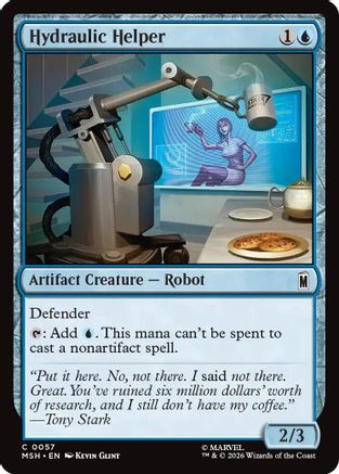 Hydraulic Helper (MSH-057) - Marvel Super Heroes [Common]