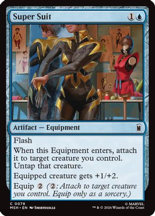 Super Suit (MSH-078) - Marvel Super Heroes [Common]