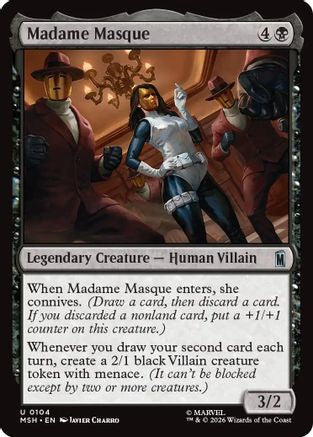 Madame Masque (MSH-104) - Marvel Super Heroes [Uncommon]