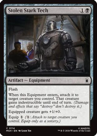 Stolen Stark Tech (MSH-114) - Marvel Super Heroes [Common]