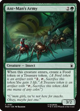 Ant-Man's Army (MSH-161) - Marvel Super Heroes Foil [Common]