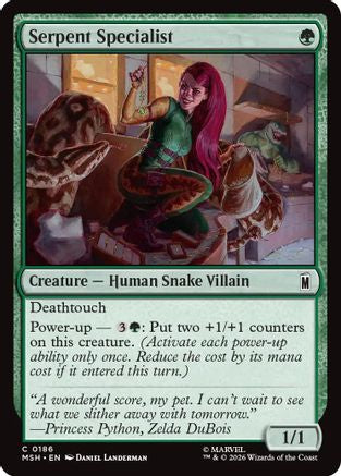 Serpent Specialist (MSH-186) - Marvel Super Heroes [Common]