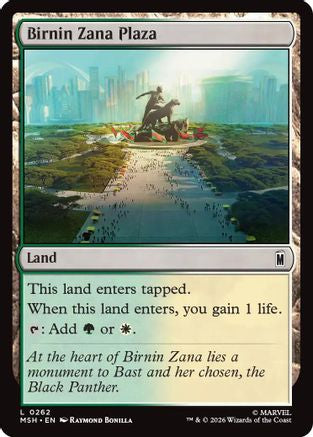 Birnin Zana Plaza (MSH-262) - Marvel Super Heroes [Land]