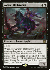 Ayara's Oathsworn (MAT-011) - March of the Machine: The Aftermath [Rare]