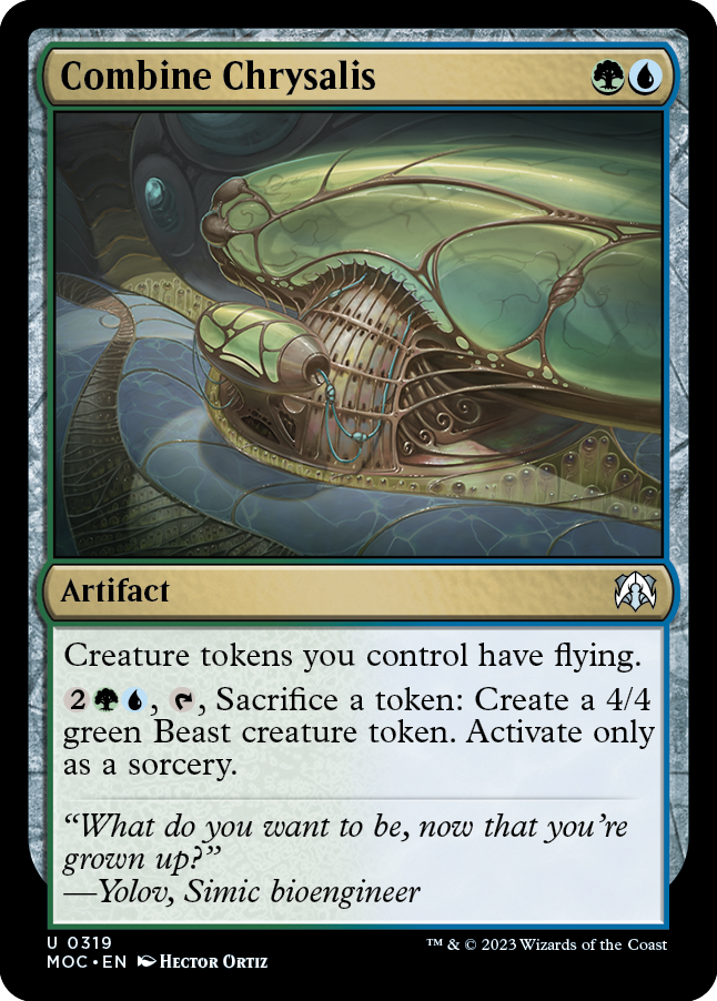 Combine Chrysalis (MOC-319) - March of the Machine Commander [Uncommon]