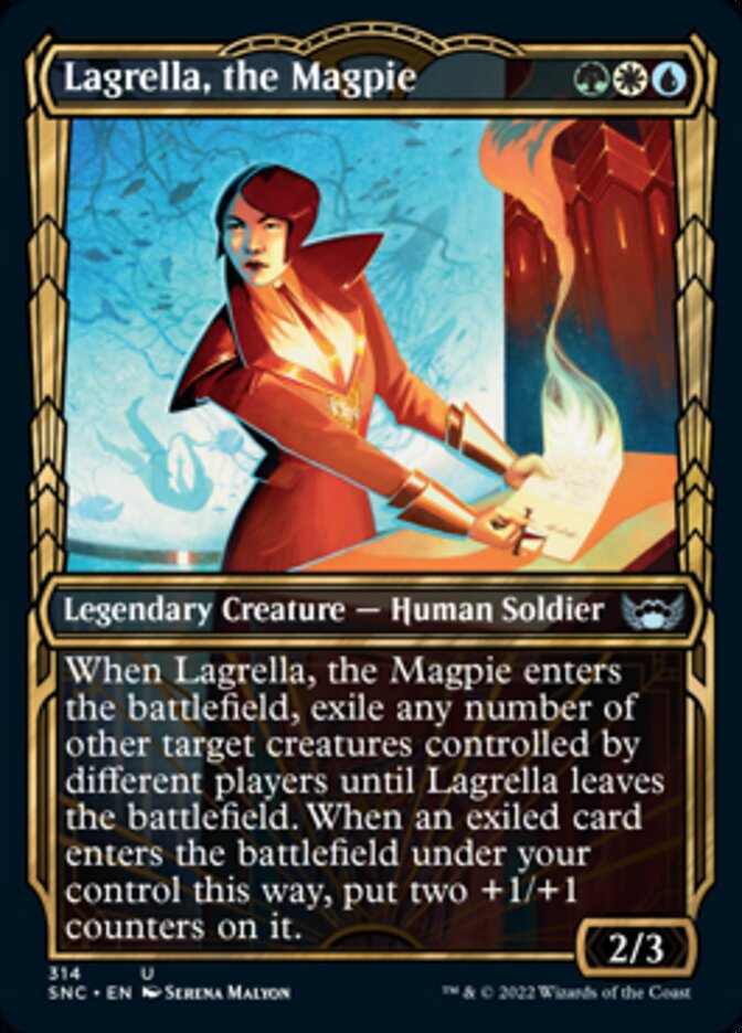 Lagrella, the Magpie (SNC-314) - Streets of New Capenna: (Showcase) [Uncommon]