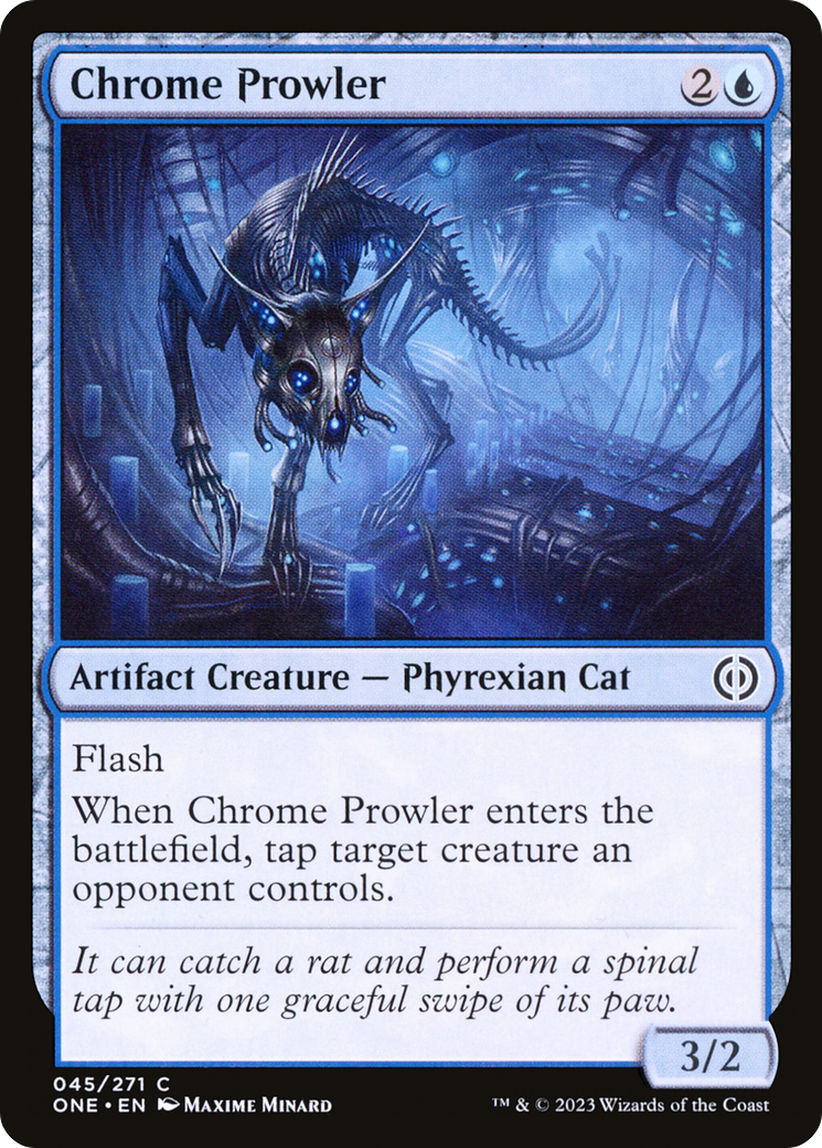 Chrome Prowler (ONE-045) - Phyrexia: All Will Be One [Common]