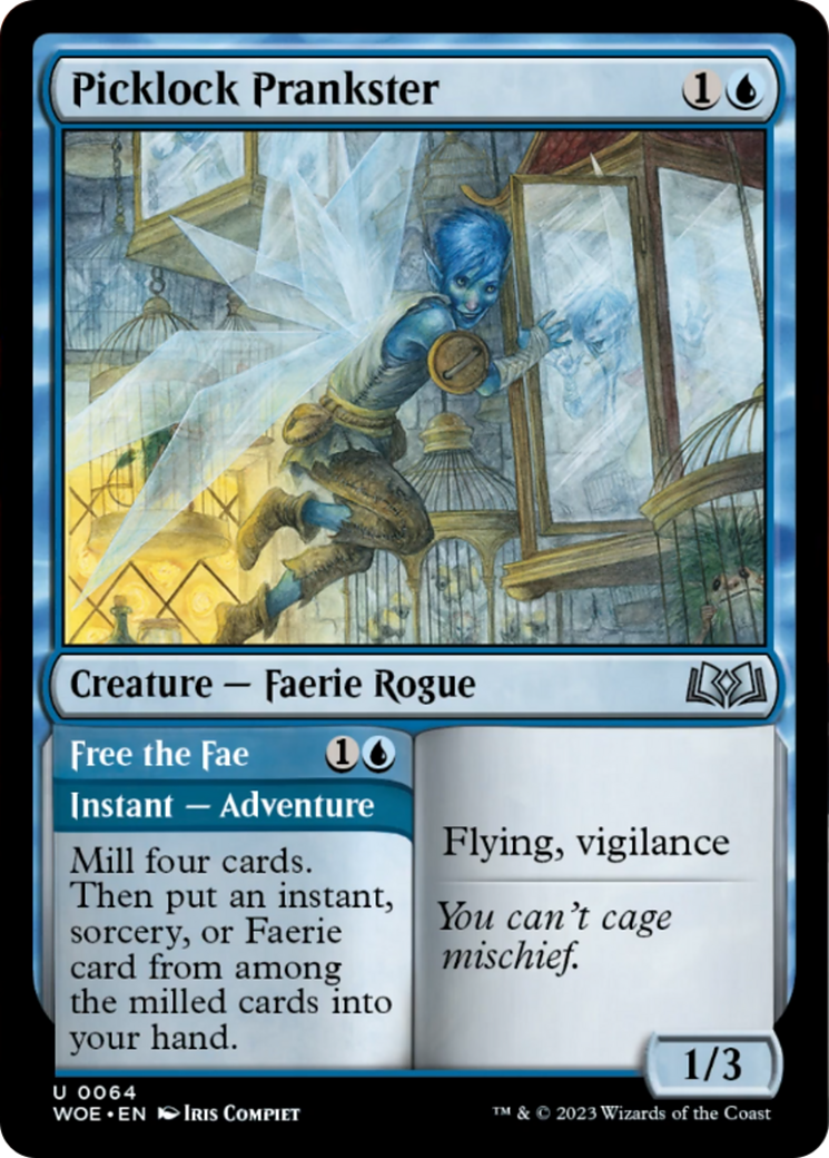 Picklock Prankster // Free the Fae (WOE-064) - Wilds of Eldraine [Uncommon]