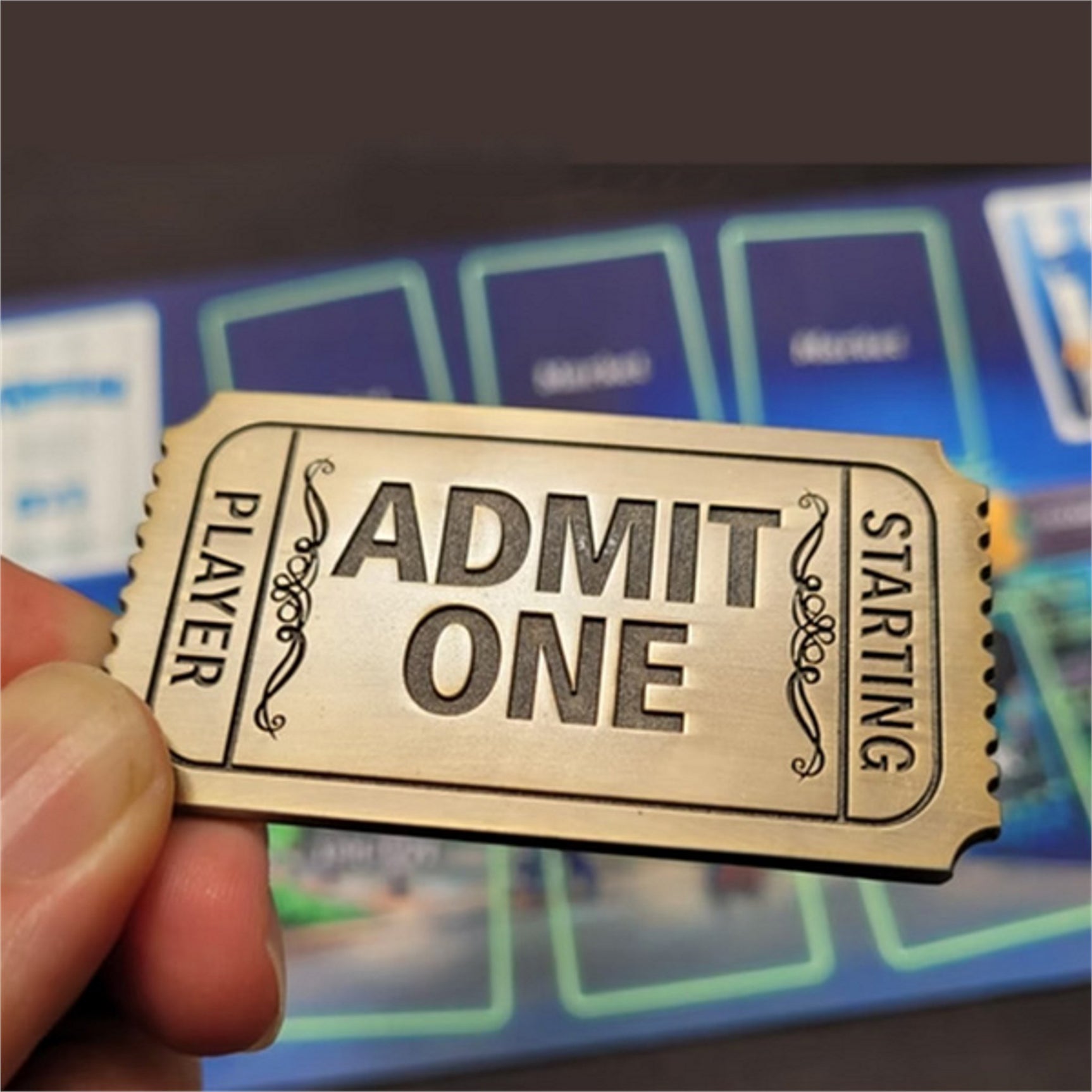 Unfair Metal Starting Player Ticket