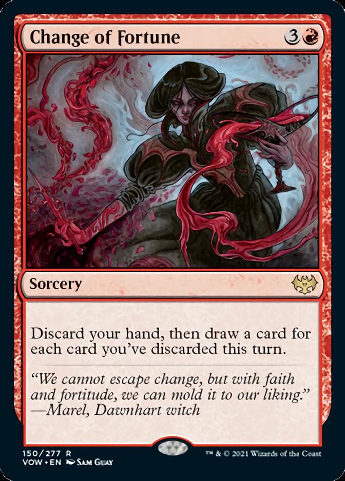 Change of Fortune (VOW-150) - Innistrad: Crimson Vow [Rare]