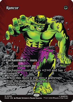 Rancor (Borderless) (MAR-082) - Marvel Universe Eternal-Legal [Mythic]