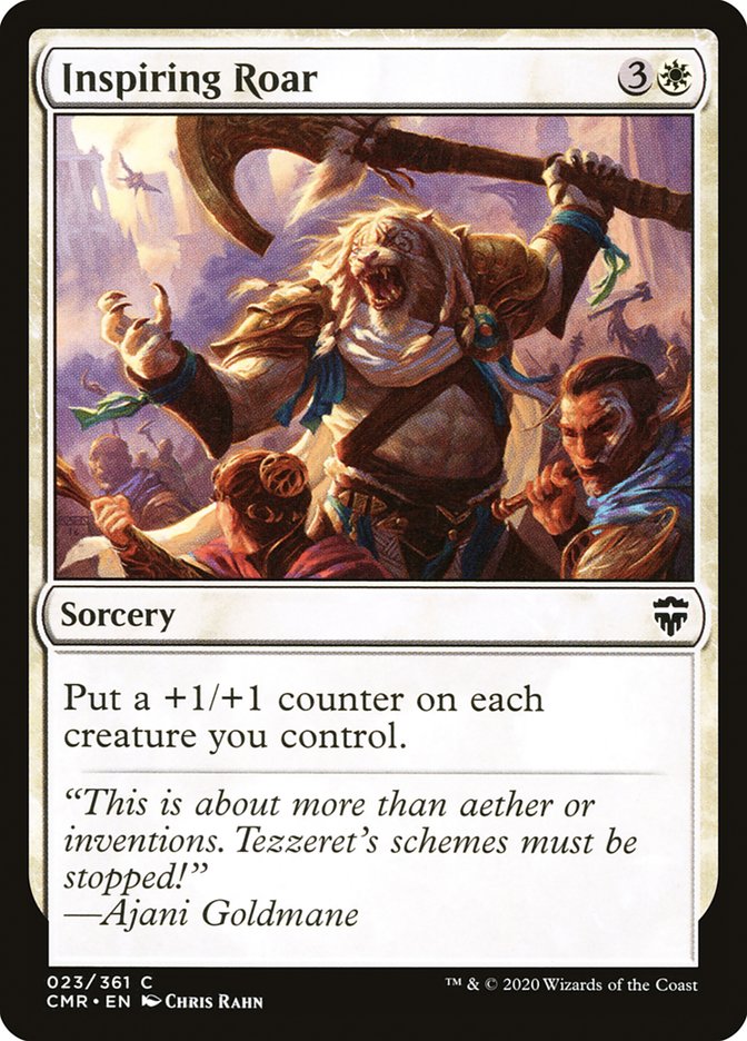 Inspiring Roar (CMR-023) - Commander Legends [Common]