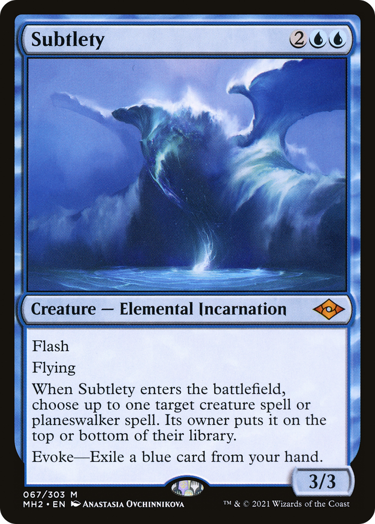 Subtlety (MH2-067) - Modern Horizons 2 [Mythic]