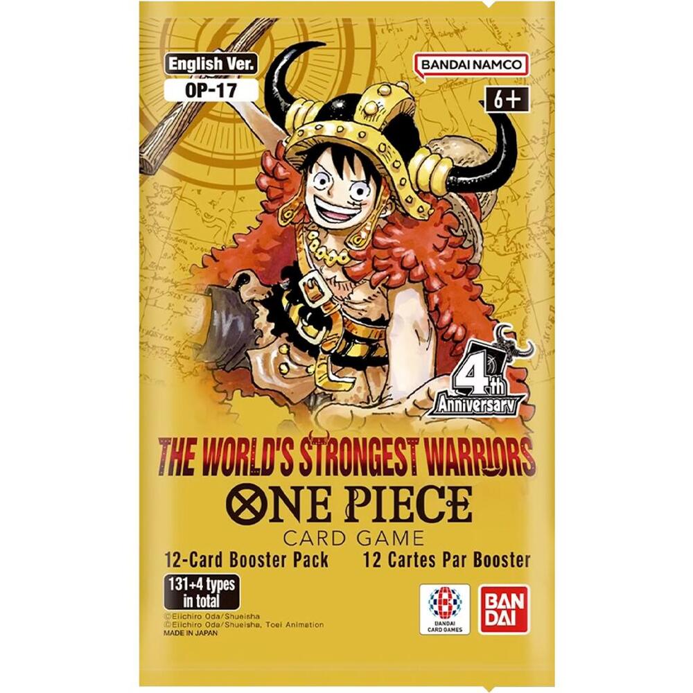 One Piece Card Game OP-17 - The World's Strongest Warriors Booster Pack