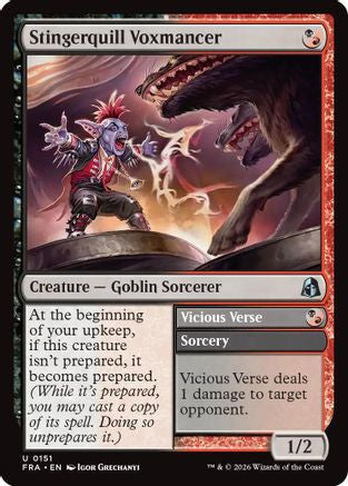 Stingerquill Voxmancer (FRA-151) - Reality Fracture [Uncommon]