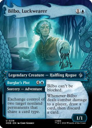 Bilbo, Luckwearer (Showcase) (HOB-218) - The Hobbit [Uncommon]